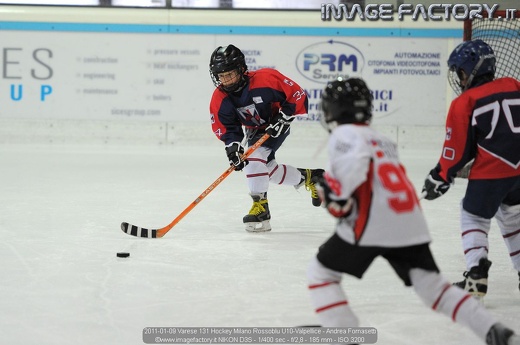 2011-01-09 Varese 131 Hockey Milano Rossoblu U10-Valpellice - Andrea Fornasetti